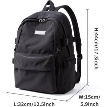 Mochila Harajuku para adolescentes con capacidad para portátil