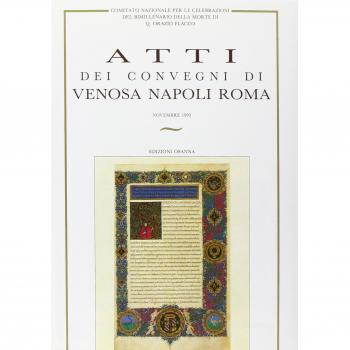 Atti dei Convegni di Venosa Napoli Roma del Comitato Nazionale per le celebrazioni del bimillenario della morte di Q. Orazio Flacco