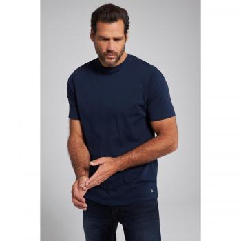 T-shirt Pima cotone blu 4XL uomo