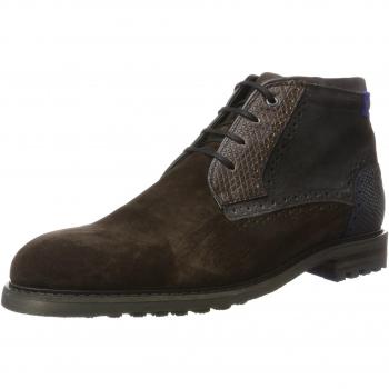 Floris Van Bommel 10978 Herren Lace-up Ankle Stiefel in Braun Größe 43 EU/9 UK
