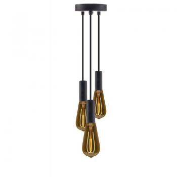 Sylvania Black Trio E27 Pendant