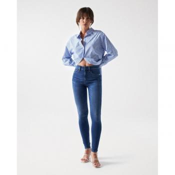 Salsa Jeans Vaquero Tiro Alto Faith