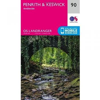 Ordnance Survey Map of Penrith & Keswick