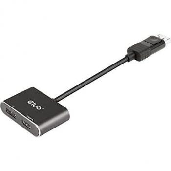 Connecteur DisplayPort Club 3D CSV‑7220 (Femelle à Mâle)