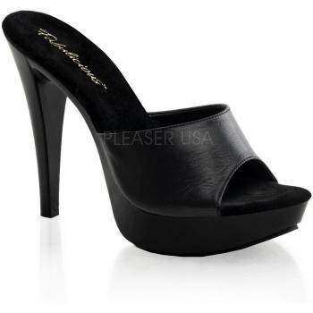 Damen Slipper Fabulicious Cocktail Schwarz EU 42
