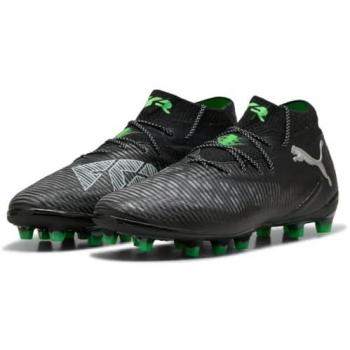 Future 8 Ultimate AG Eclipse – Black/Light Grey/Fluo Green Football Boots