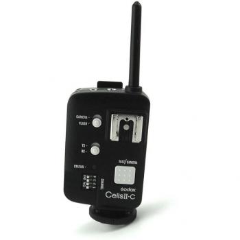 Godox Wireless Transceiver für Blitz und Stroboskop-Auslöser für Canon DSLR 1DX 5D Mark II III 6D 7D 60D 550D, Zellen II 1/8000s