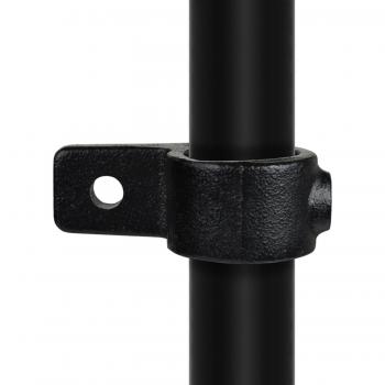 Piastra collare lato singolo 55E 48,3 mm Nero