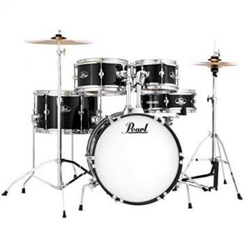 Pearl Roadshow Junior 5-teiliges Drumset Jet Black