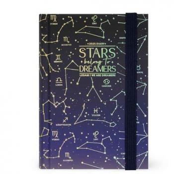 Agenda 2025 Estrellas 12 Meses 1 Día Página Small Legami
