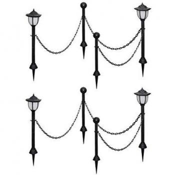 Solar Lanterns with Chain and Poles