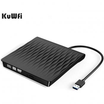 KuWFi High Speed External CD DVD Burner