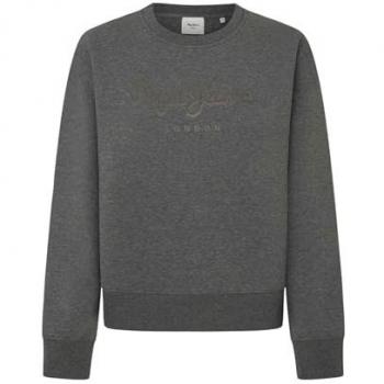 Pepe Jeans Donna Felpa Francesca Grigio Scuro