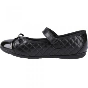 Lottie Quilted Ballerina Shoes for Junior Girls