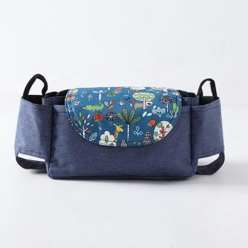 Accessoire de poussette étanche avec support de verre