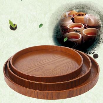 Plateau en Bois pour Thé et Fruits