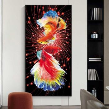 Complete Koi Fish Embroidery Kit