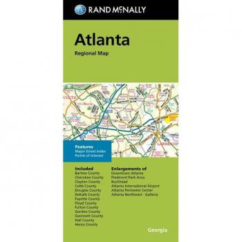 Rand McNally Atlanta Regional Folded Map