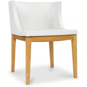Mila Clear Leg Design Dining Chair