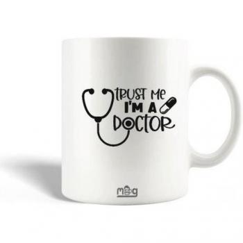 Tazza Trust Me I'm a Future Doctor in Ceramica