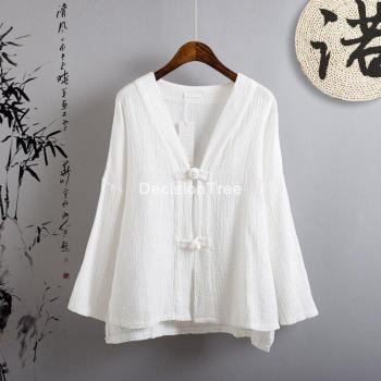 Qipao Style Kimono Top