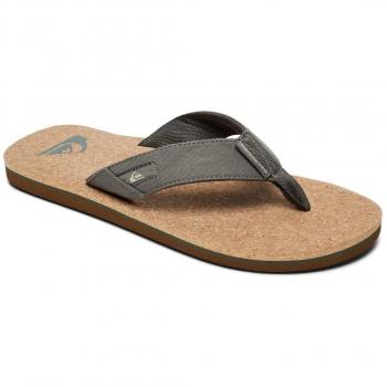Quiksilver Men's Green Molo Abyss Cork Flip Flops