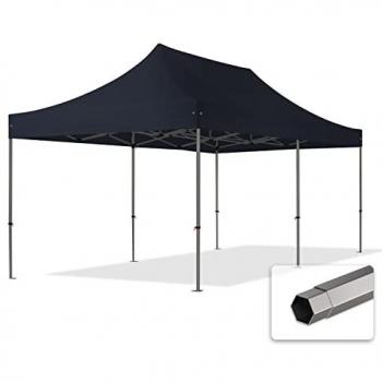 Toolport 3x6m PVC 800 Pop-Up Gazebo Premium Steel 40mm Black – Model 600120