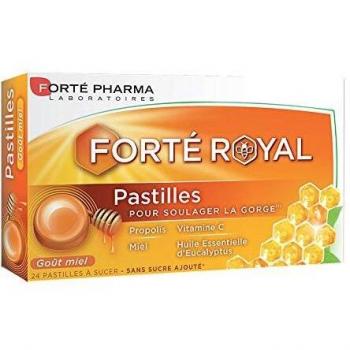 Pastilles Forté Royal Goût Miel 24 à Sucer