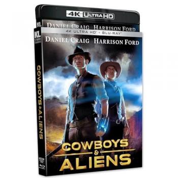 Cowboys & Aliens – Blu‑ray 4K Ultra HD, Qualité Masterisée, Audio Dolby Digital, Sous-titres, Format Widescreen