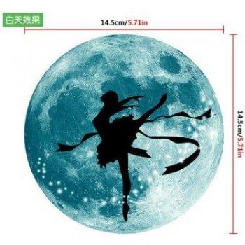 Glow-in-the-Dark Moon Stickers