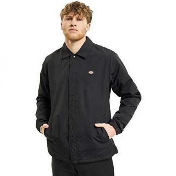 Dickies Men's Black Oakport Coach Jacket