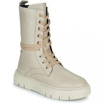 Bottines Geox D ISOTTE E Beige pour Femme