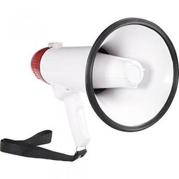 SpeaKa Professional XB-11SR Megaphone with Strap and Audio Recording