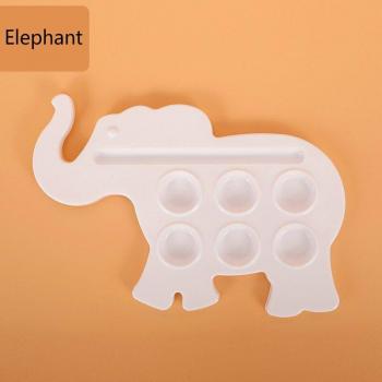 Children's Gouache Painting Palette with Kawaii Animals