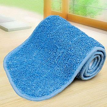 LanLan Dual‑Use Microfiber Mop Cloth – 12 × 20, Blue, Wet & Dry