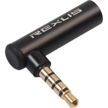 90-Degree 3.5mm Audio Adapter for Apple and Android
