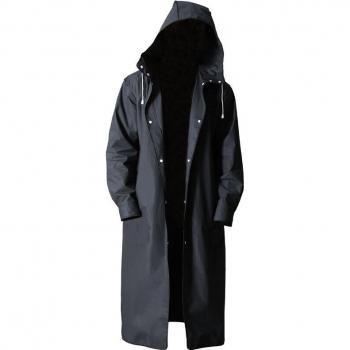 Manteau d’escalade à capuche, imperméable, couleur sombre – Grimper Noir