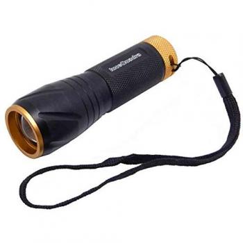 TORCIA NEROLED 5W ALLUMINIO + 3AAA