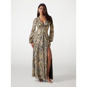 Marciano Silk Blend Couture Length Dress