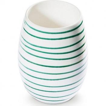 Gmundner Keramik Vase 21cm Grün Geflammt Vava21/100