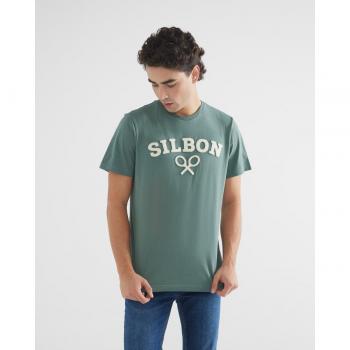 Silbon Talla Mediana Verde Hombre