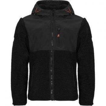 Deeluxe Centero Felpa Nera con Zip XL