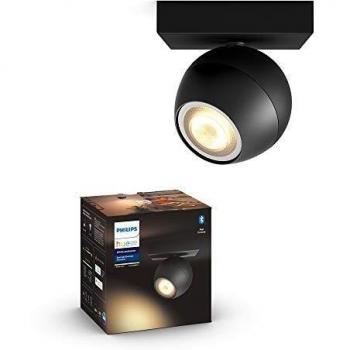 Philips Hue Buckram LED-Spot, Schwarz