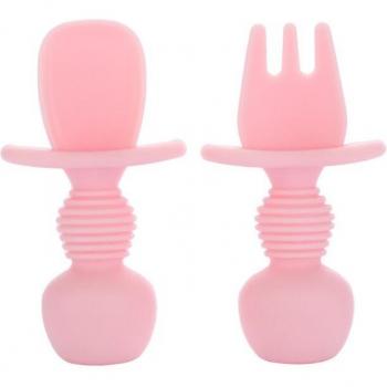 Juego de Platos y Utensilios de Silicona para Niños Pequeños