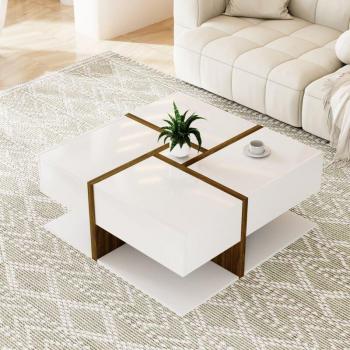 Redom Table avec Quatre Tiroirs
