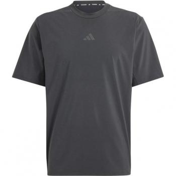 Korte Mouw Workout Shirt adidas Pump Cover-Up Zwart – M
