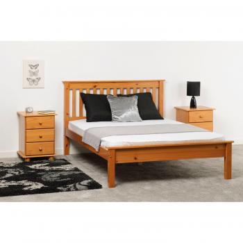 Monaco 4'6 Double Bed Low Foot End