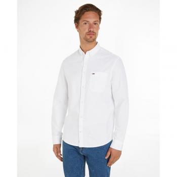 Camicia Regolare Tommy Jeans Uomini Bianco XL