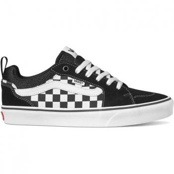 Vans Filmore Schwarz mit Checkerboard-Design