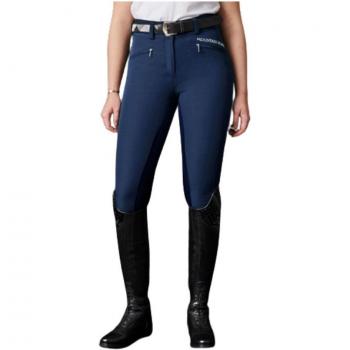 Pantalones de equitación para mujer Mountain Horse Diana con imitación de cuero y asiento completo